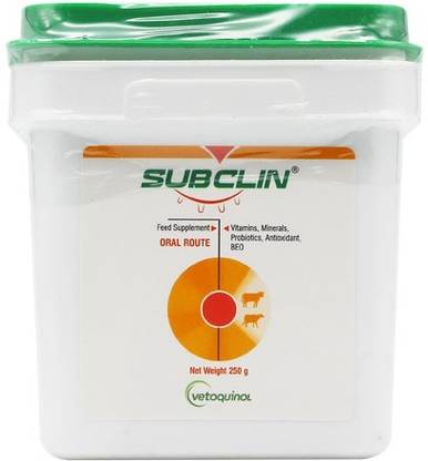 SAVSUBH Subclin Feed Supplement 250 gm Pet Health Supplements