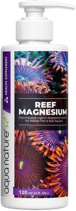 Aquanature Reef Magnesium Concentrated Organic Magnesium Source (120ml) Pet Health Supplements