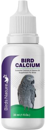 Aquanature Birds Liquid Calcium Supplement 30ml Pet Health Supplements