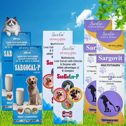 FUR FRIENDLY ME/SG-P-Cal2-Liv2-MVit2-6 Pet Health Supplements