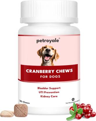 Petroyale Urinary Tract Health Tablets For Dogs With Cranberry Extract Pet Health Supplements