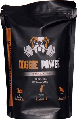 MEDICHEM Doggie power -Whey Protein isolate with 8 essential amino acids,14 vitamins Pet Health Supplements