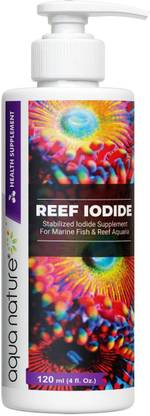 Aquanature Reef Iodide Stabilized Iodide Supplement (120ml) Pet Health Supplements