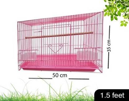 Afi 1.5 PINK COLOUR BIRD CAGE FOR SMALL Bird Cage