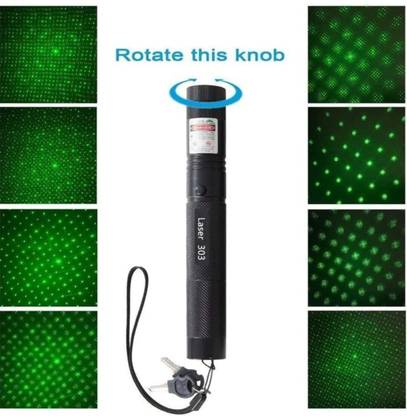 HAPPIEST CREATIONS Set of 1 pc Rechargeable Green, Laser Pointer, Long-Range Light Meter