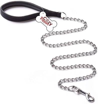 Cozy Puppies Heavy Duty Dog Leash,Metal Dog Leash Dog Chain with Handle 139 cm Dog Chain Leash