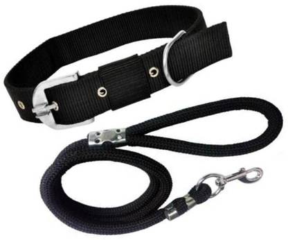Smart Doggie SMART DOGGIE COMBO OF DOG COLLAR AND LEASH FOR SMALL DOGS( NOT FOR PUPPY) 150 cm Dog Cord Leash