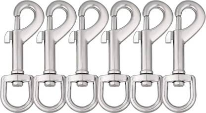 TEELLON Swivel Snap hooks, Clasp Multipurpose- key chain hook for Linking Dog Leash hook 7 cm Dog & Cat Chain Leash