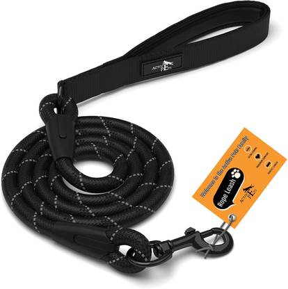 Active Pets Heavy Duty Nylon Dog Leash 3M Highly Reflective Dog Rope For Large Medium Dogs 158 cm Dog Cord Leash