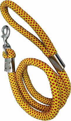 PetJoy Heavy Duty Nylon Dog Leash, Rope Cord Leash with Hook, Random Color, 15mm, 1.5 cm Dog Cord Leash