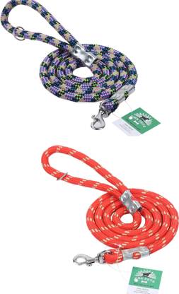 GNS PETS Pack of 2 Dog Leash 3 feet leash colour might be diffent 153 cm Dog Cord Leash