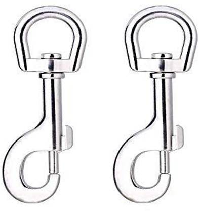 Prateek Kitchenware Swivel Snap Hooks, Clasp Multipurpose- Key Chain for Linking Dog Leash Collar 3 cm Dog & Cat Chain Leash
