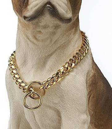 Pet Guard Dog Chain Collar, Metal Slip Collar, Heavy Duty Choke 10 no 24 inch 58 cm Dog Chain Leash