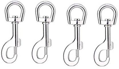 Prateek Kitchenware Swivel Snap Hooks, Clasp Multipurpose- Key Chain for Linking Dog Leash Collar 3 cm Dog & Cat Chain Leash