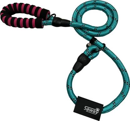 SAWAY Night Reflective Ring Radium Rope 16mm For Large And Medium Pets 170 cm Dog Martingale Leash