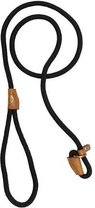 VamaLeathers British Style Training Slip Leash. Brown. 10 MM X 5 Feet. 150 cm Dog Cord Leash