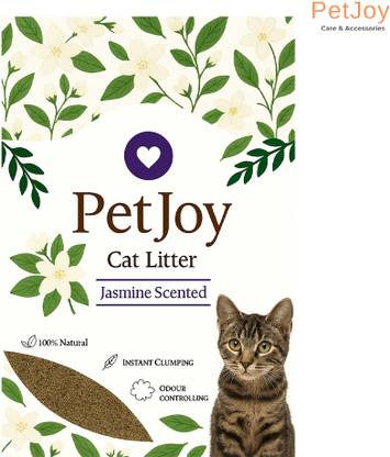 PetJoy Cat Litter | Pet Friendly Jasmine Essential Oils | Pet Litter Tray Refill