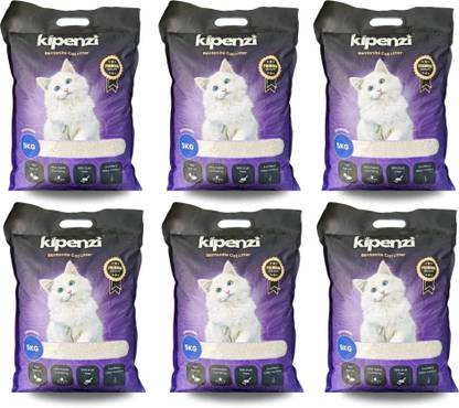 Kipenzi Bentonite Cat Litter Lavender 30kgs Pet Litter Tray Refill