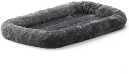 Ashok enterprises Bolster Rectengular Shape Dog & Cat Mat Fix Dog Creats, Machine wash & Dry (Small Grey) Dog, Cat Pet Mat Dog, Cat Pet Mat