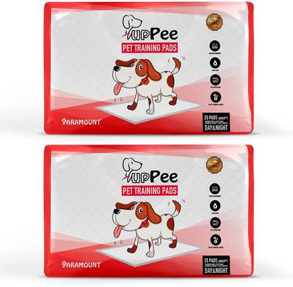 puppee Pet Training Pads For Dogs, Cats, Super Absorbent Urine Mats M - (PACK OF 2) Rabbit, Tortoise Pet Mat
