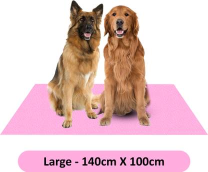 Amorite Reusable Washable Pee Pads-Puppies Washable Dog/Cat Diapers Pink Hamster, Rabbit, Tortoise Pet Mat