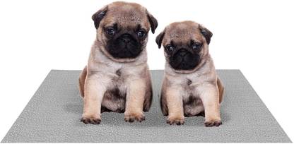 Amorite Waterproof Reusable (50cm X 70cm) Washable Dog Bed Sheet for Bed Protector Grey Dog, Cat, Guinea Pig, Hamster, Miniature Pig, Rabbit, Tortoise Pet Mat