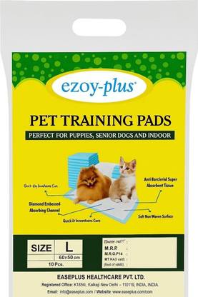 Ezoy Plus Soft Pups Pee pad & Pets Dog Training Pads/ Potty Pads Large size (60*90cm ) Dog, Cat, Rabbit Pet Mat