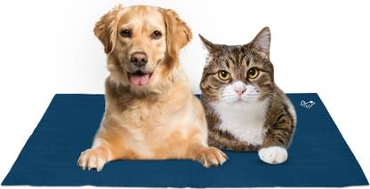 Pet's BFF Waterproof Reusable Washable Pee Pads & Pet Dry Sheet-Navy Blue,Medium - Cat, Dog Pet Mat