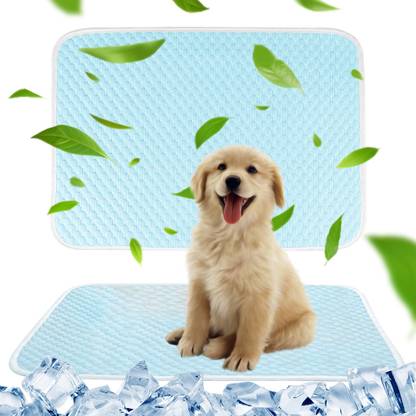 maycreate Small Dog Cooling Pad 70x50cm Ice Silk Comfort Dog, Cat Pet Mat