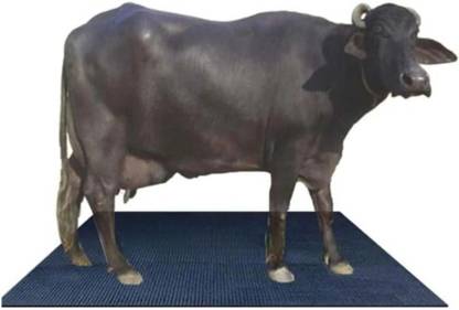 HAKEX Cow Mat_Waterproof Rubber Mat 8*5 Feet BPA Free For Horse Cow, Dog, Hamster, Guinea Pig, Miniature Pig Pet Mat