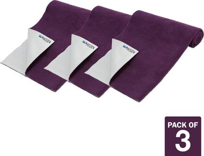 Maissen Reusable Washable Pee Pads & Dry Sheet For Pets, Large Purple (Pack Of 3) Dog, Cat Pet Mat
