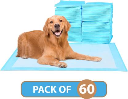 Furry Castle Basics Dog and Puppy Pee Pads,Leak-Proof Design&Quick-Dry Surface(XL ,60 Count) Dog, Cat Pet Mat
