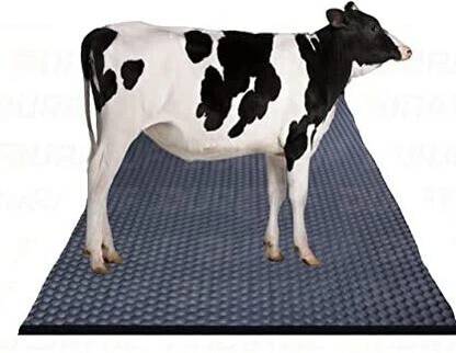 HAKEX Cow mat Premium Black Cow Pet Mat