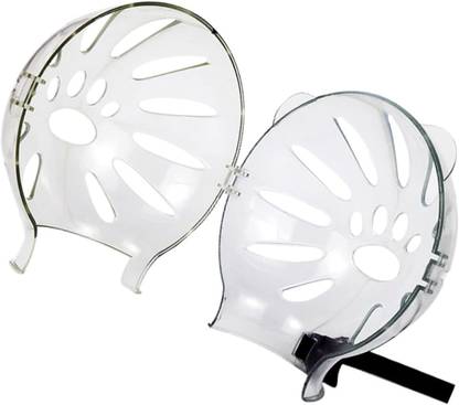Emily Pets Puppies Space Helmet Puppy Collar for Puppies Cat Helmet Kitten Hood Transparent Medium Other Cat Muzzle