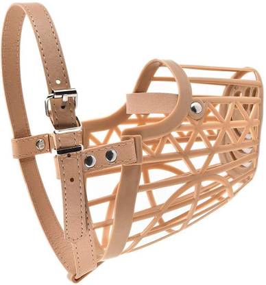TNC High Quality Plastic Dogs Muzzle Basket Design Medium No 2 Medium Other Dog Muzzle