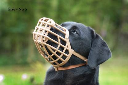 Happy Home's Care Dog Muzzle Size 5 No High Quality Dog Mouth Cover Adjustable Large Other Dog Muzzle