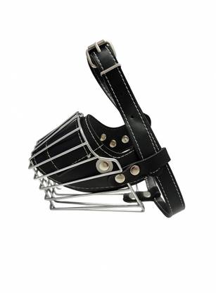 AomniStore Small Wire Dog Muzzle for Small & Medium Breeds Adjustable & Durable Iron Basket Small Other Dog Muzzle