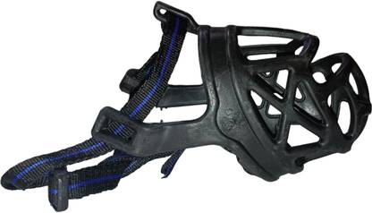 DUKY PAW DUKY RUBBER MUZZLE Large Strips Dog Muzzle