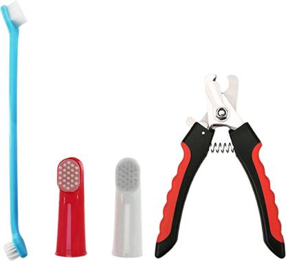 Regiis Pet Nail Clipper + Toot brush Combo ( Pack of 2 ) Grinder Nail Clipper