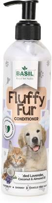 BASIL Fur Fresh Deep Cleansing Vegan Allergy Relief Aloe Vera, Cucumber Dog Shampoo