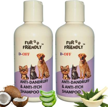 SARGO Anti-Dandruff & Itch Shampoo | 200 ml (Pack of 2) Anti-itching Coconut Oil Dog, Cat Shampoo