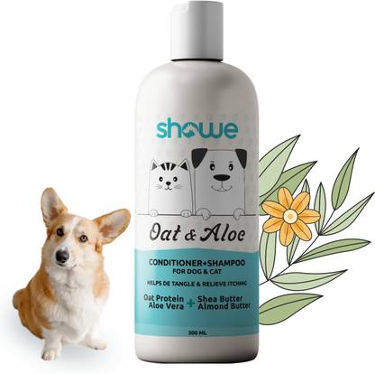 showe Dog Shampoo & Conditioner, Anti-dandruff, Anti-itching De Tangle, All Bread Cat, Shih Tzu GSD Persian Cat, Labrador, Golden Retriever Dog Shampoo