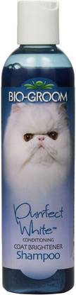 Bio-Groom Shampoo for Cats, Coconut Oil Enrich Conditioning, Whitening and Color Enhancing Fresh Cat Shampoo