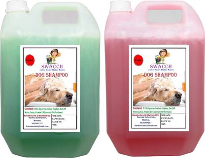 swacch Dog Shampoo Conditioning Neem Alovera , Jasmine Dog Shampoo