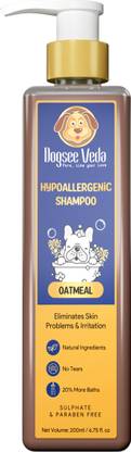 Dogsee Veda Hypoallergenic Oatmeal Dog Shampoo