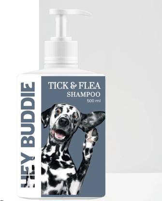 Hey Buddie Tick and Flea Shampoo for Dogs| Lab Tested | Vet Approved Flea and Tick cedarwood Dog Shampoo