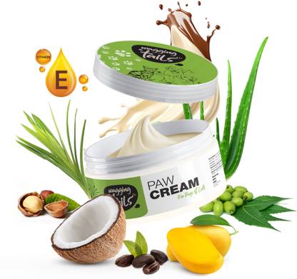 Wagging Tails Paw Cream Moisturizing & Softening Cream for Dogs and Puppy 50g Pet Spa Kit
