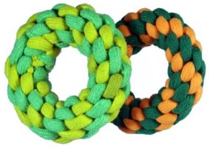 JAPIN Pet Teeth Cleaning Chewing Biti Chew Toy For Dog & Cat (PACK OF 2) Cotton Chew Toy For Dog & Cat