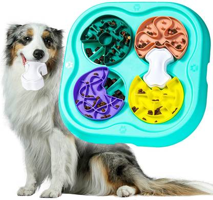 GLOBE OF PETS Dog Puzzle Toys for Large Dogs Interactive Dog Toys Plastic Treat Dispensing Toy, Tough Toy For Dog
