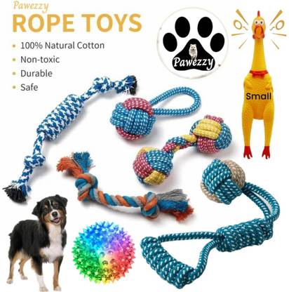 Pawezzy Cotton Chew Toy For Dog